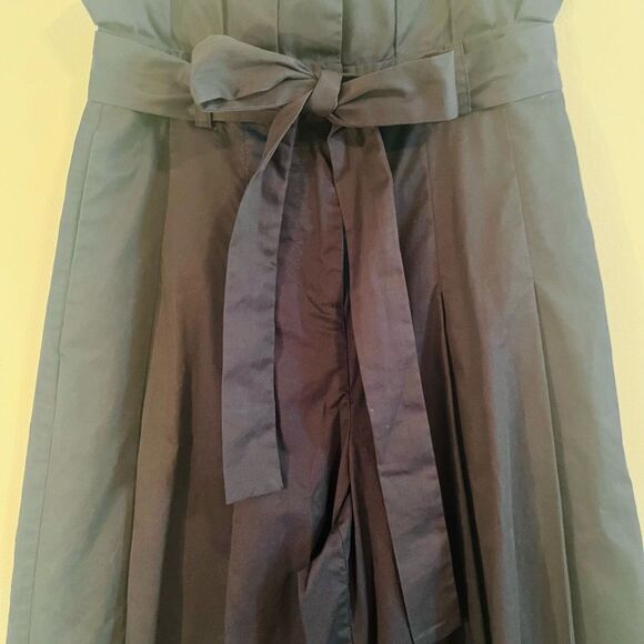 English Factory Navy Wide Leg Trousers - Picture 2 of 8